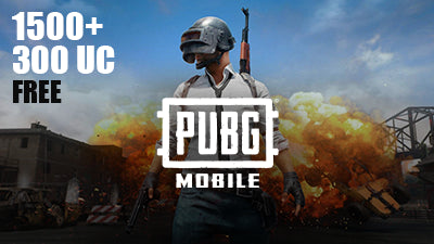 Pubg $25 (1500+Free300UC)